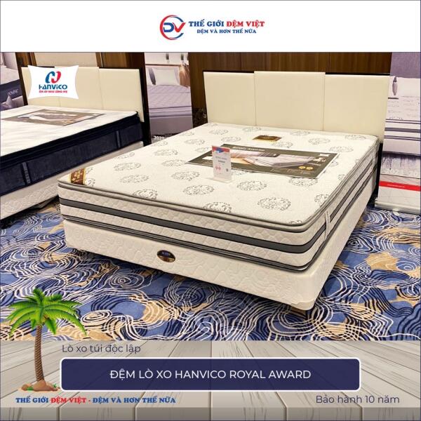 Đệm lò xo Hanvico Royal Award 5